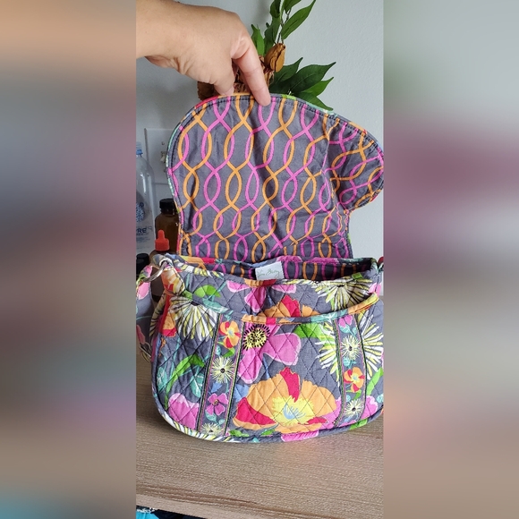 Vera Bradley Jazzy Blooms Purse - Picture 10 of 16